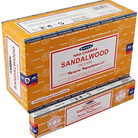 Golden Sandalwood Satya Incense Sticks