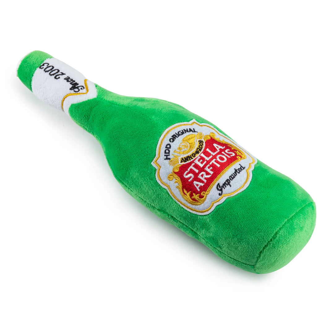 Stella Arftois Beer Bottle Dog Toy