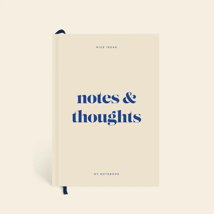 Joy Thoughts & Notes Lined Notebook