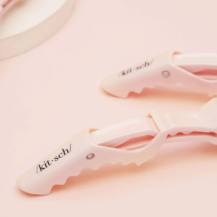 No Slip Crocodile Clip 3 Pack - Blush