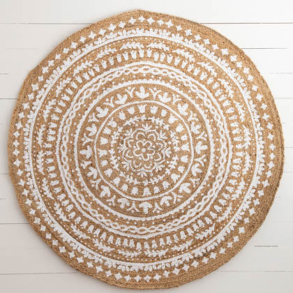 Printed Jute Rug