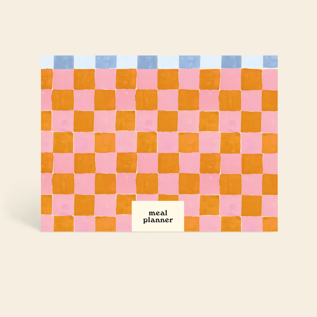 Tablecloth Check Meal Planner