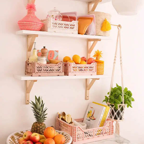 Tajin Coral Basket- Neon
