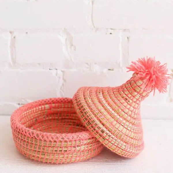 Tajin Coral Basket- Neon