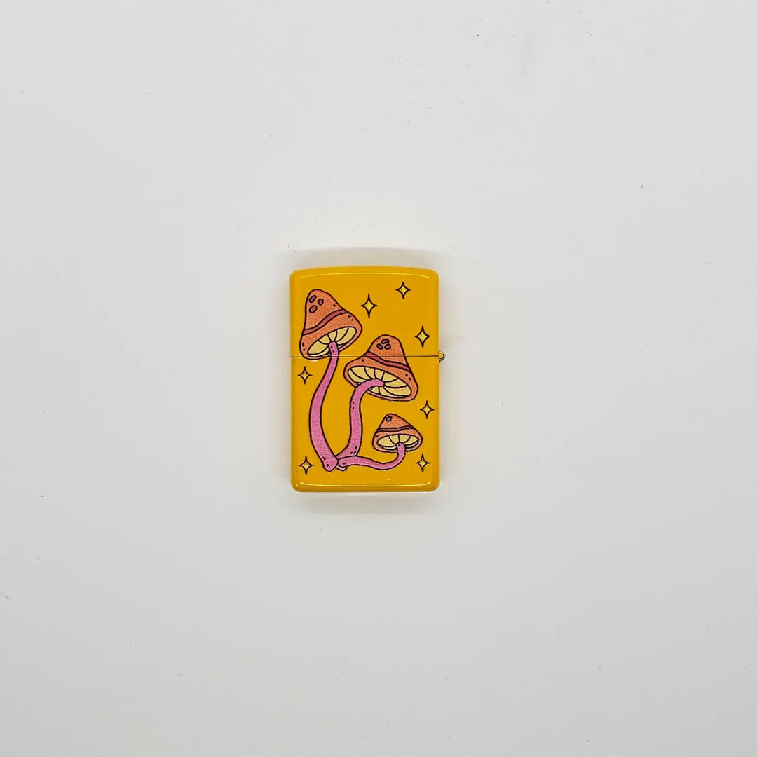 Trippy Mushroom Refillable Lighter