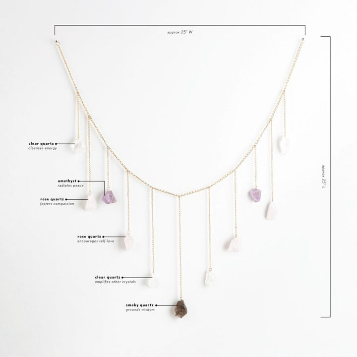 Crystalline Wall Banner