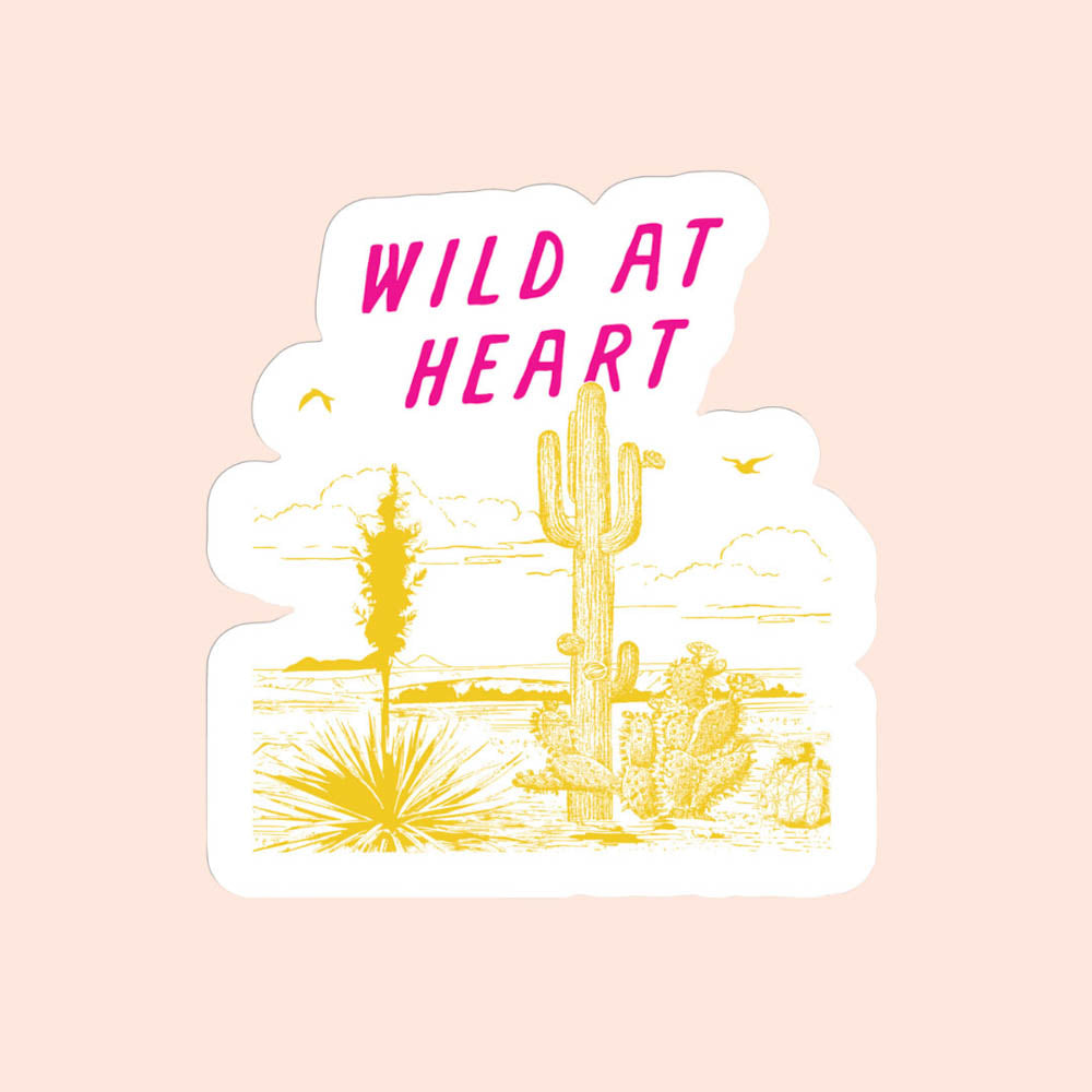 Wild At Heart Sticker