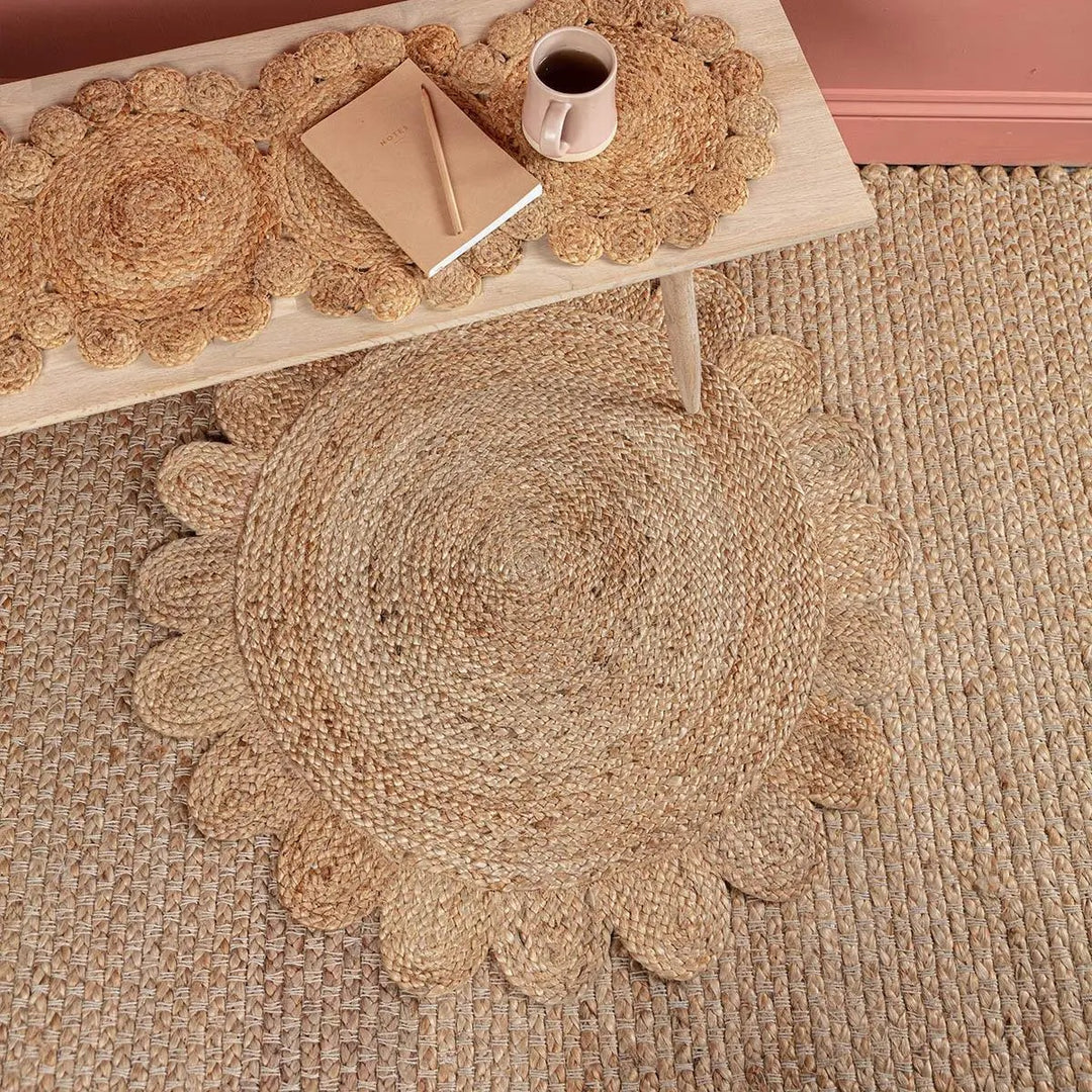 Malala Round Jute Rug