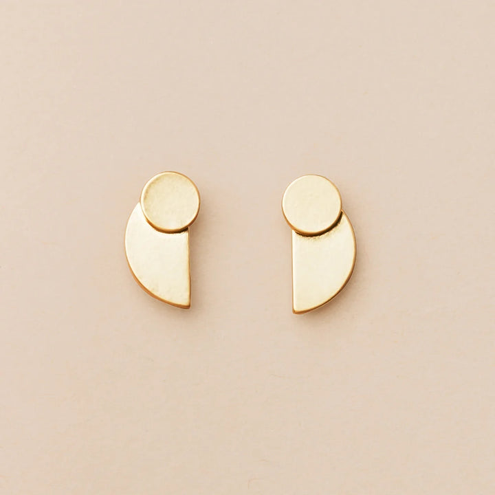 Eclipse Studs - Refined Earring Collection