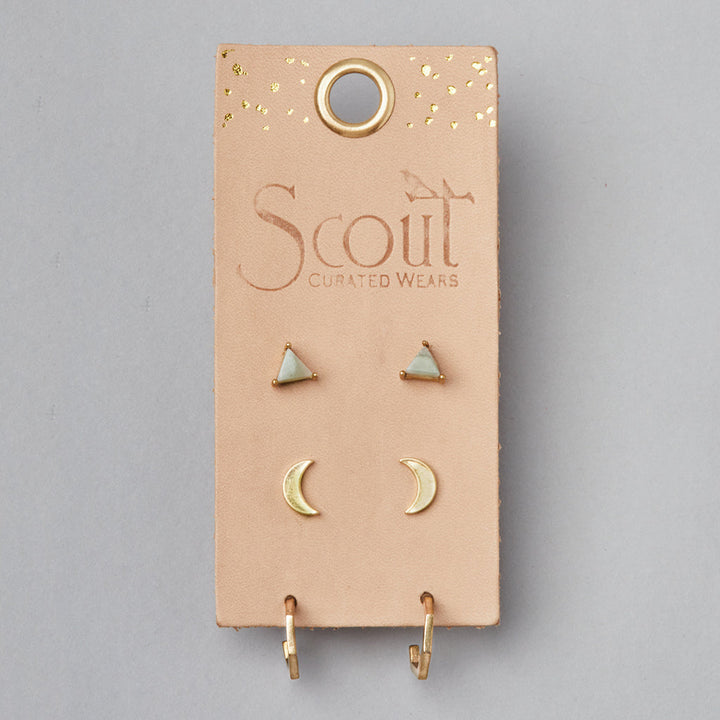Ella Stud Trio, Gold