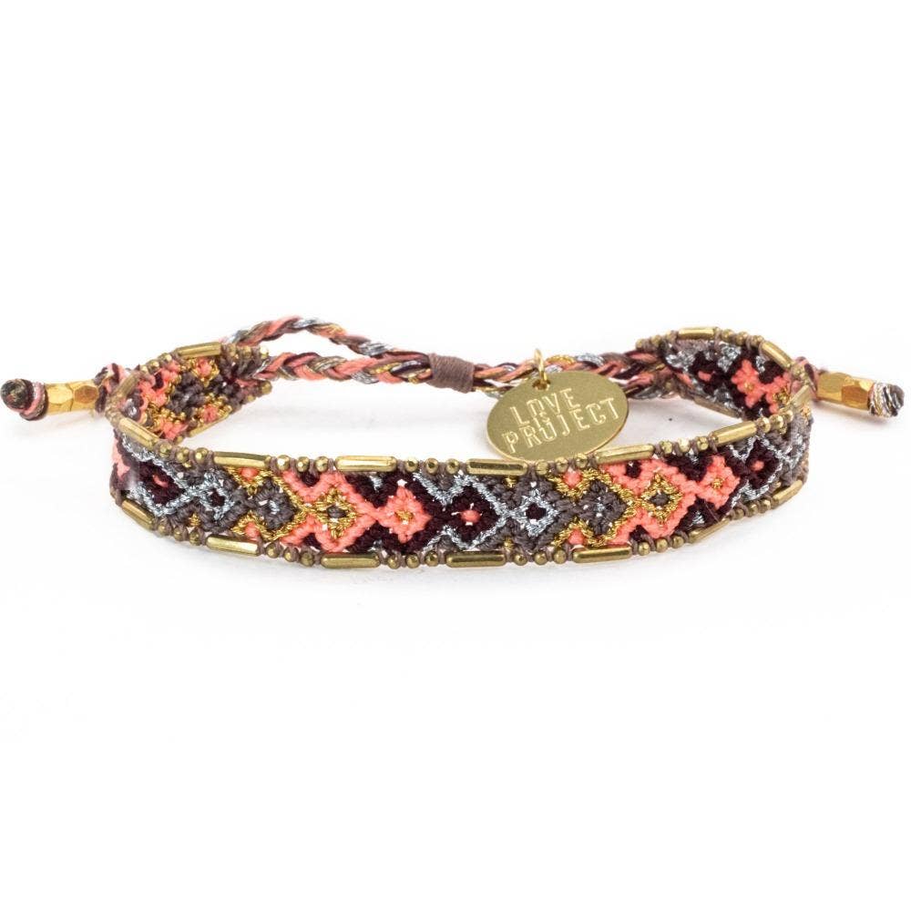 Glow Ember - Bali Metallic Friendship Bracelet