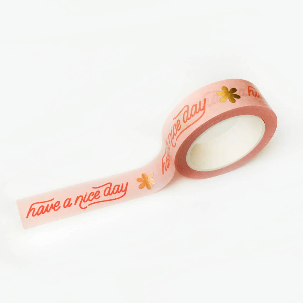 Have A Nice Day Washi Tape