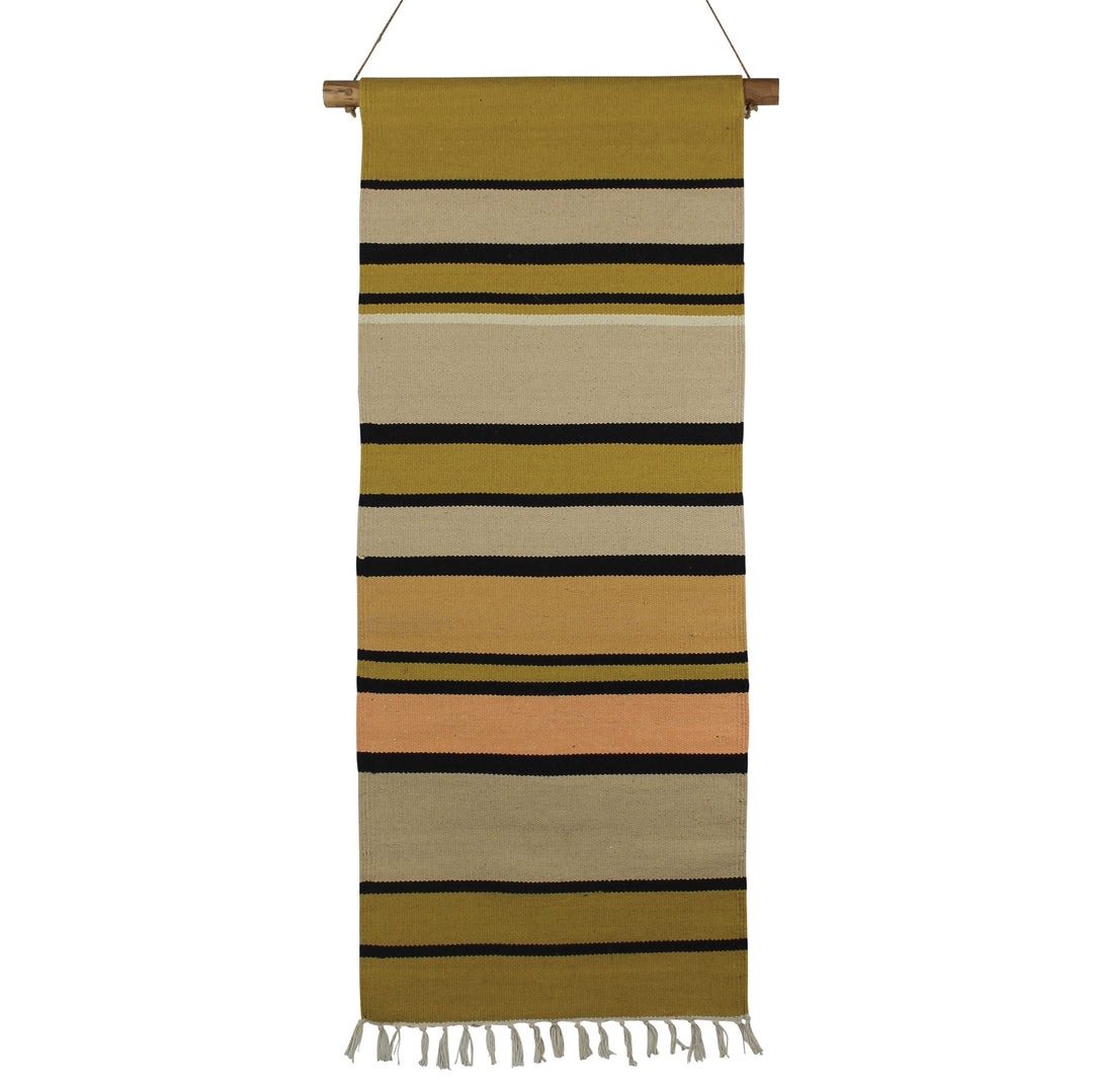 Neema Wall Hanging, Cotton, Multi Stripe