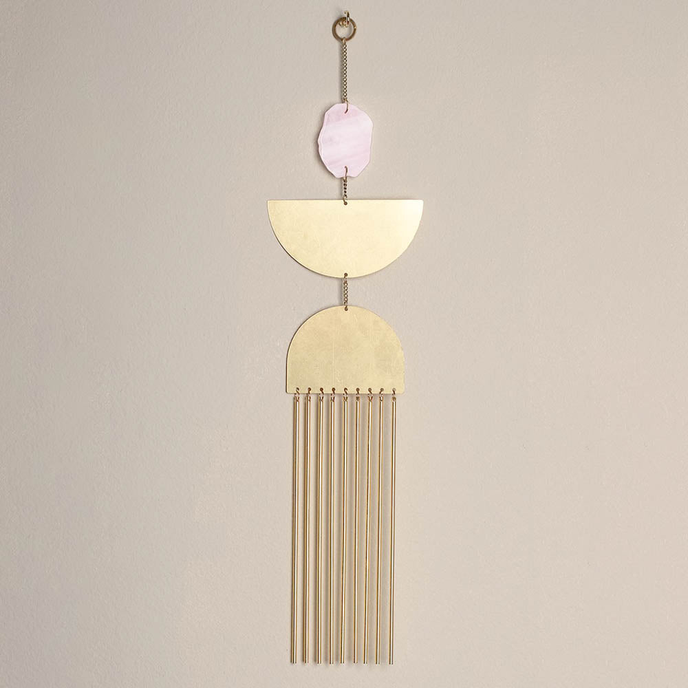 Wall Hanging - Nebula/Rose Quartz