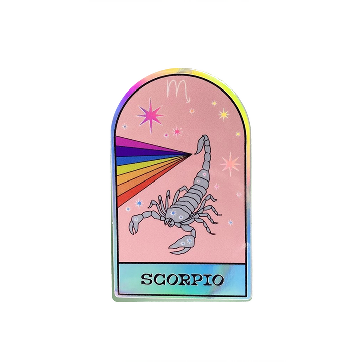 Holographic Zodiac Sticker