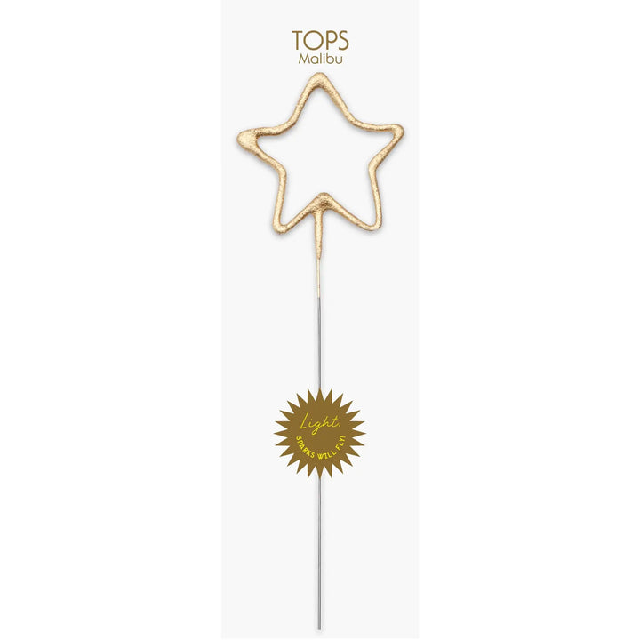 Big Golden Sparkler Wand Star