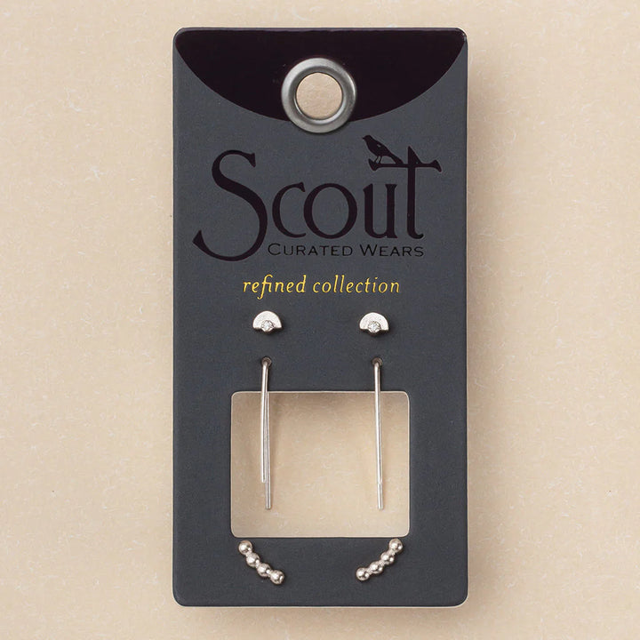 Venus Stud Trio - Refined Earring Collection